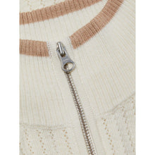 Load image into Gallery viewer, Veronica Beard Merino Wool Ivory Zip Dickey 00 - 14
