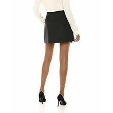 Load image into Gallery viewer, NWT Theory Snap B Wrap Black Mini Skirt 6
