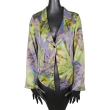 Load image into Gallery viewer, Flynn Skye Revolve Tie Dye 1 Button Jacket Top Small
