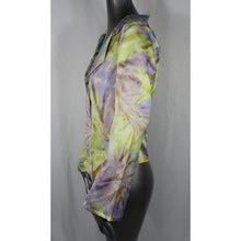 Load image into Gallery viewer, Flynn Skye Revolve Tie Dye 1 Button Jacket Top Small
