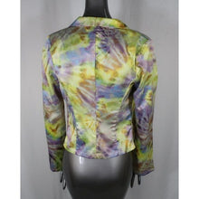 Load image into Gallery viewer, Flynn Skye Revolve Tie Dye 1 Button Jacket Top Small
