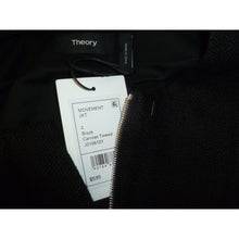 Load image into Gallery viewer, Theory Movement Canvas Tweed Black Peplum Blazer Jacket 2
