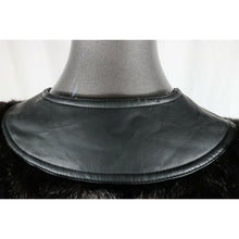 Load image into Gallery viewer, Alice by Temperley Gilda Black Faux Fur Leather Jacket 4
