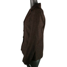 Load image into Gallery viewer, Lafayette 148 New York Virgin Wool Brown Blazer 4
