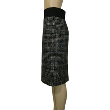 Load image into Gallery viewer, Akris Punto Black Tweed Wool Blend Skirt 6
