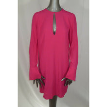 Load image into Gallery viewer, Equipment Pink Plunge Bonnie Dress XXS
