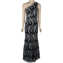 Load image into Gallery viewer, David Meister One Shoulder Gown Maxi Dress 2
