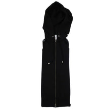 Load image into Gallery viewer, Veronica Beard Solid Black Zip Hooded Dickey 00 - 14
