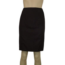 Load image into Gallery viewer, Akris Wool Cashmere Eggplant Pleated Skirt 6
