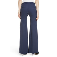 Load image into Gallery viewer, Theory Demitria 2 Sea Blue Wool Pants Tall 0
