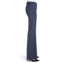 Load image into Gallery viewer, Theory Demitria 2 Sea Blue Wool Pants Tall 0
