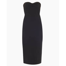 Load image into Gallery viewer, Veronica Beard Edelia Black Strapless Dress 4
