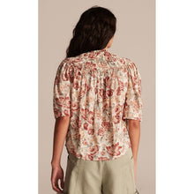 Load image into Gallery viewer, Metallic La Vie Rebecca Taylor Lucienne Floral Top XL
