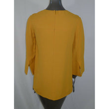 Load image into Gallery viewer, Derek Lam New York Saffron Yellow Keyhole Top 0
