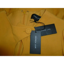 Load image into Gallery viewer, Derek Lam New York Saffron Yellow Keyhole Top 0
