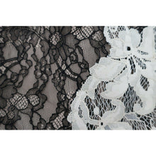 Load image into Gallery viewer, Haute Hippie Black &amp; Swan Lace Mini Skirt 8
