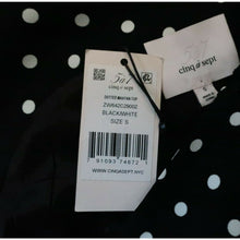 Load image into Gallery viewer, Cinq A Sept Dotted Maayan Polka Dot One Shoulder Top Small
