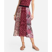 Load image into Gallery viewer, Johnny Was Valencia Panneled Silk Skirt Medium
