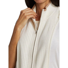 Load image into Gallery viewer, Veronica Beard Merino Wool Ivory Zip Dickey 00 - 14
