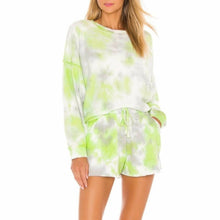 Load image into Gallery viewer, Free People Kelly Tie Dye SET Shorts Top Small
