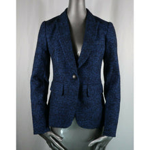 Load image into Gallery viewer, Veronica Beard Dickey Blue Blazer Jacket 0
