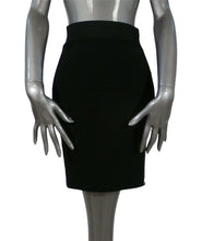 Load image into Gallery viewer, Maje Side Zip Black Pencil Skirt 36 Small
