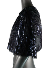 Load image into Gallery viewer, Needle &amp; Thread Scarlett Sequin Cape Medium / Large
