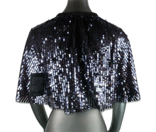 Load image into Gallery viewer, Needle &amp; Thread Scarlett Sequin Cape Medium / Large
