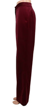 Load image into Gallery viewer, St. John Collection Velvet Red Garnet Pants 2
